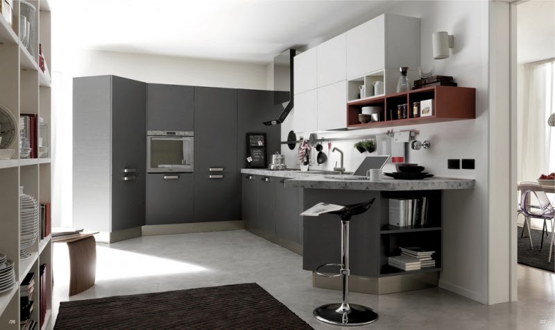 New Modern Open Kitchens Interior Design By Armando Ferriani