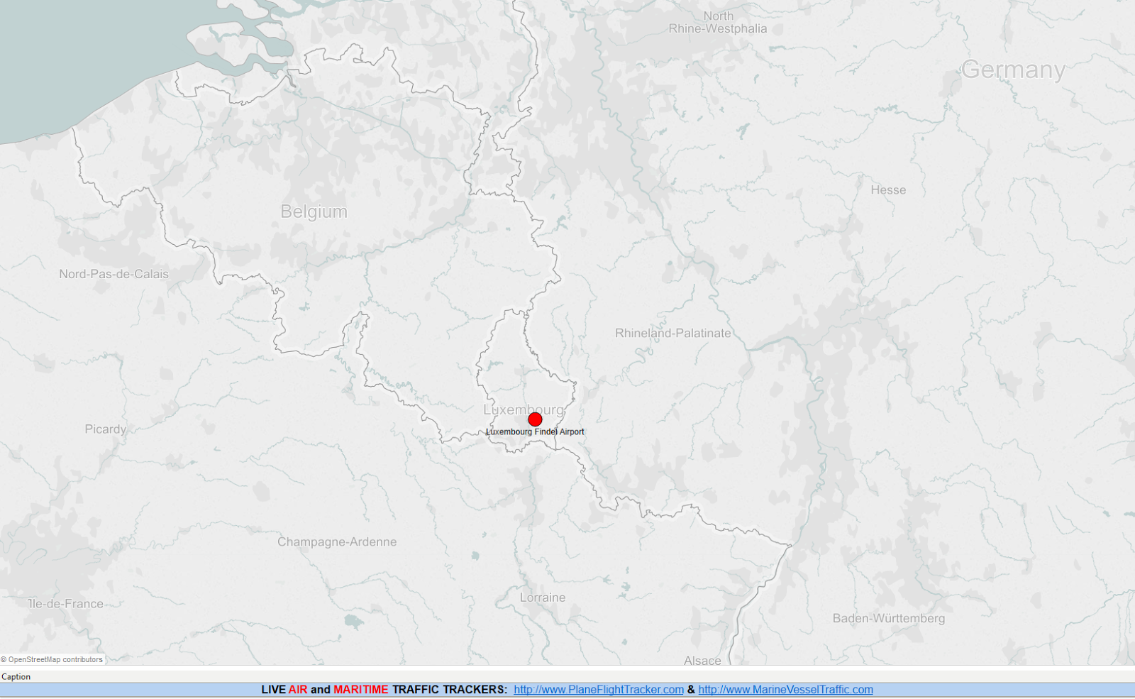 LUXEMBOURG AIRPORTS MAP Plane Flight Tracker