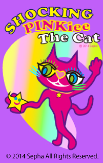 "SHOCKING PINKiee The Cat" LINE Theme