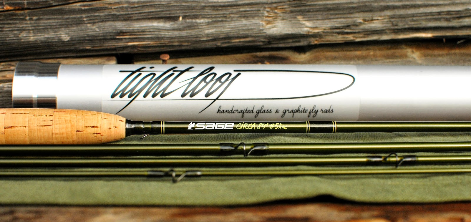 Handcrafted graphite and fiberglass fly rods: Sage Circa 8'9 #5