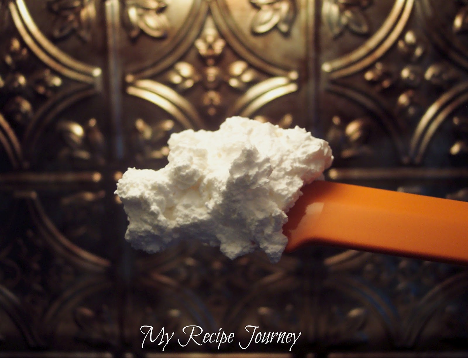 My Recipe Journey Stabilized Whipped Cream Icing