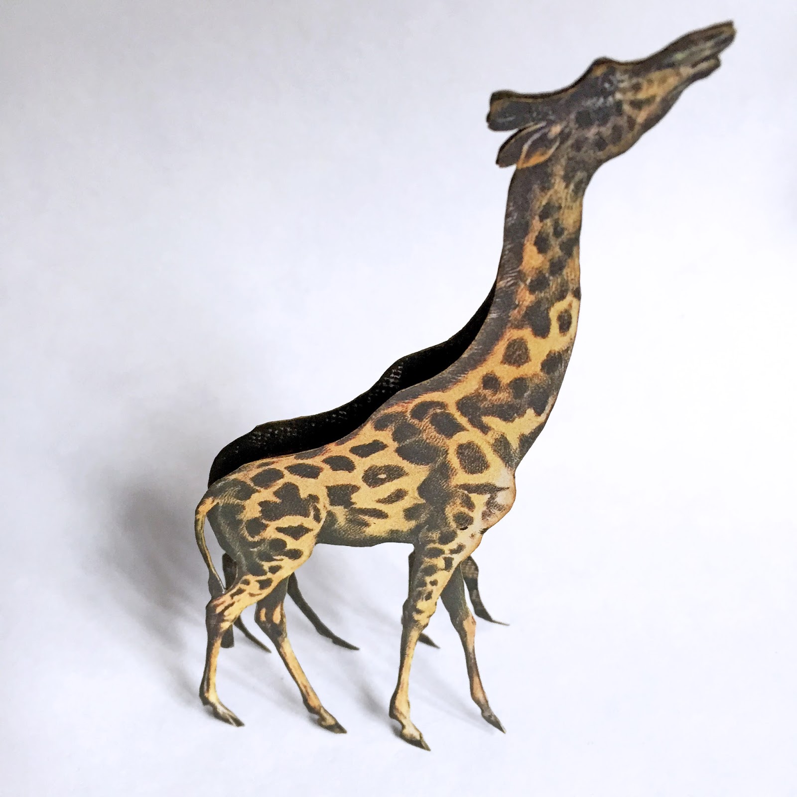 Katie Z. Paperworks Safari Trunk Boutique Diorama