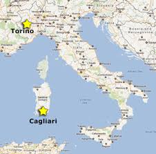 Sixth area:  Cagliari, Sardinia, Italy, January 2017 -