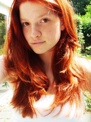 natural red head