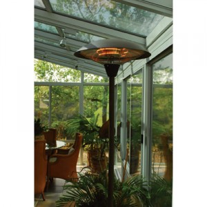 calentador de patio de techo