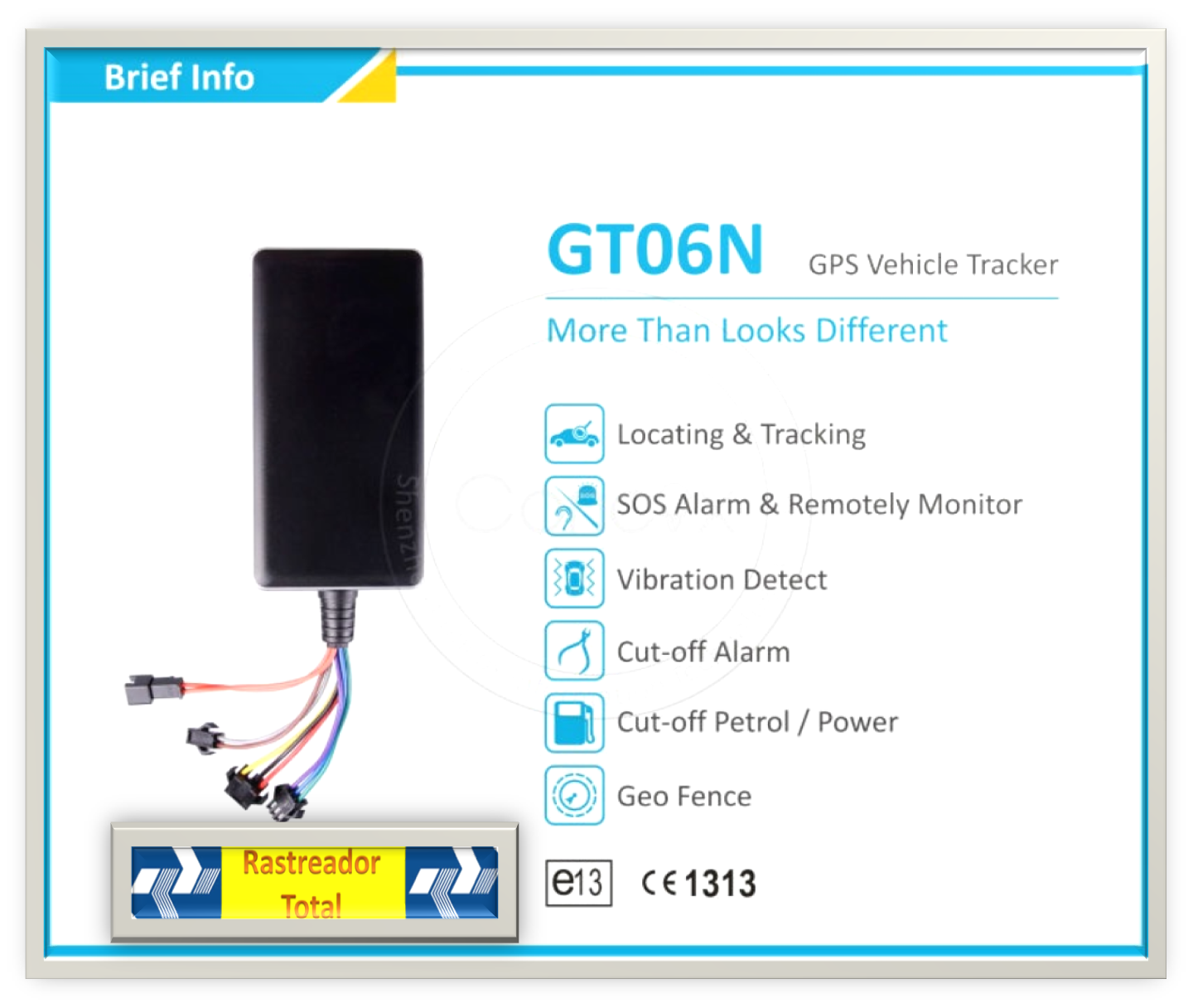 Rastreador Total Rastreador Smart trackerGT06N Versão atual do GT06