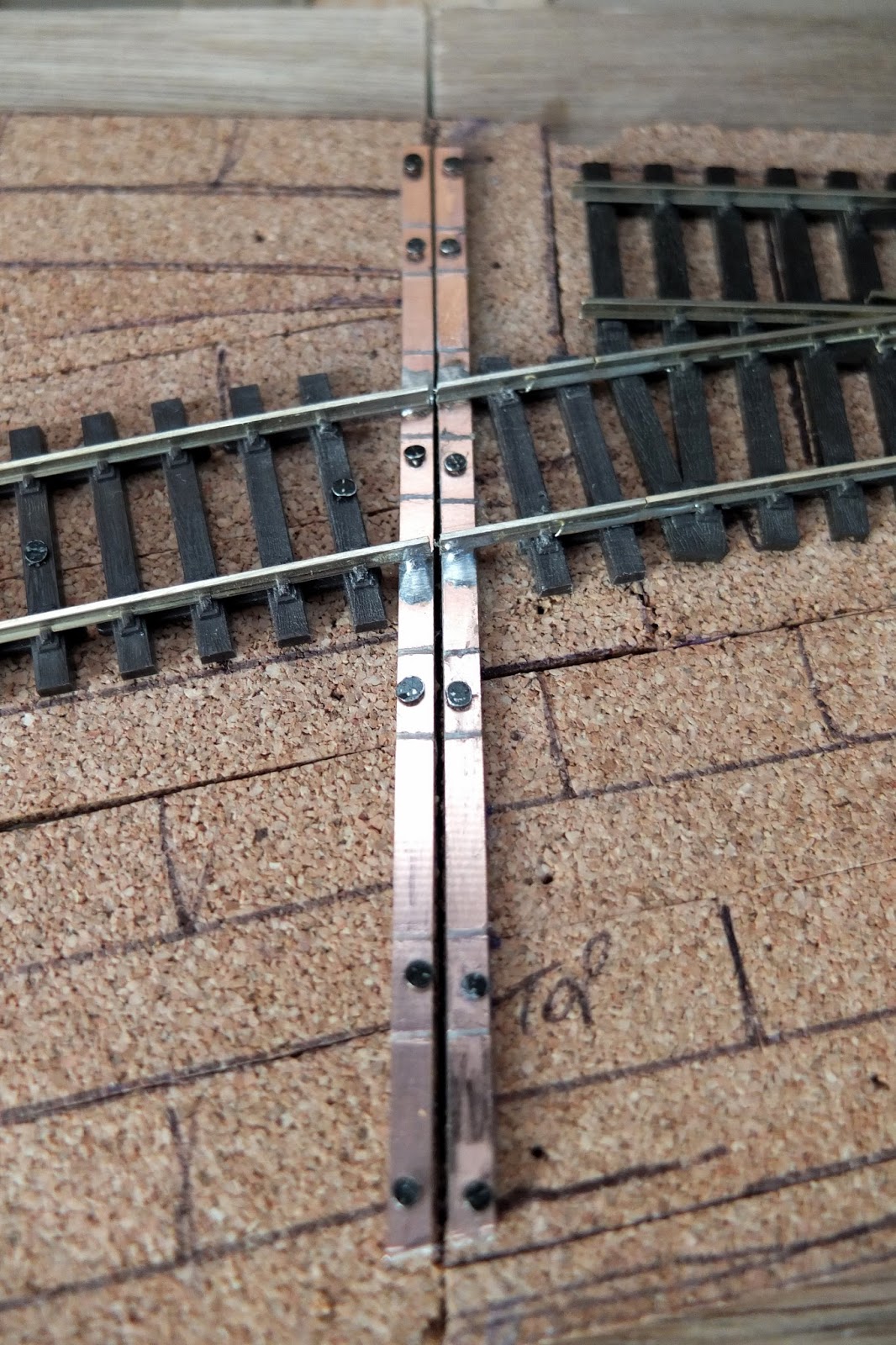 Martin's Model Railway Laying the first pieces of track and a video of