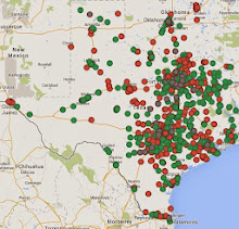 THE TEXAS BBQ MAP