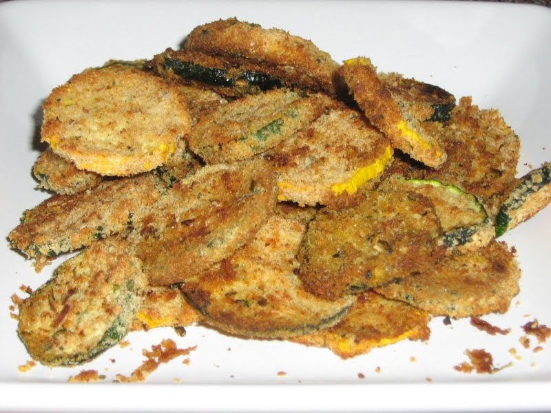 Janis Cooks Ovenfried Zucchini Chips