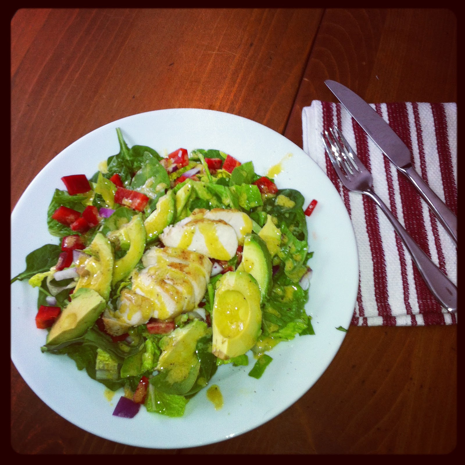Clean Cooking KC Paleo Salad & Honey Dijon Dressing