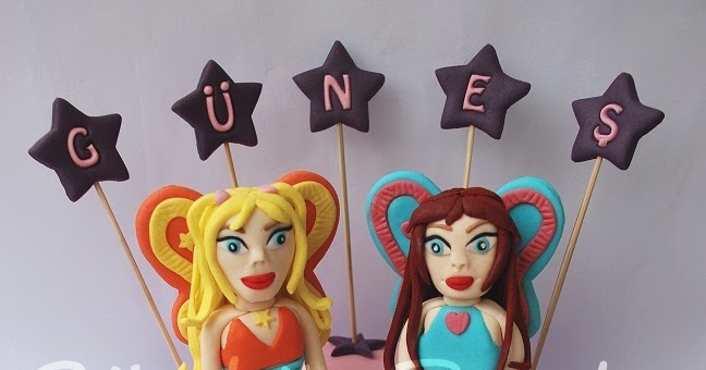 Süslü Pasta Winx Pasta