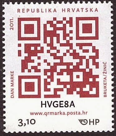 Philaquely Moi Stamps With Interactive Qr Bar Augmented Reality C Codes