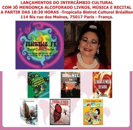 LANÇAMENTOS, MÚSICA , RECITAL - INTERCÂMBIO CULTURAL