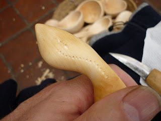 spoon carving first steps