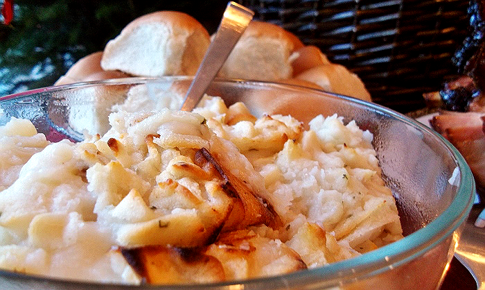 Omaha Steaks Roasted Garlic Mashed Potatoes