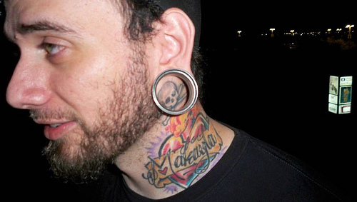 Heart Tattoos Design for Man Neck A lot of people in which determine any 
