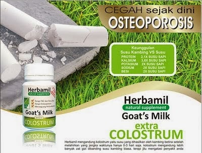 Susu Kambing dengan colostrum