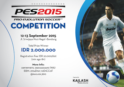 PES 2015 Tournament di Bandung September 2015