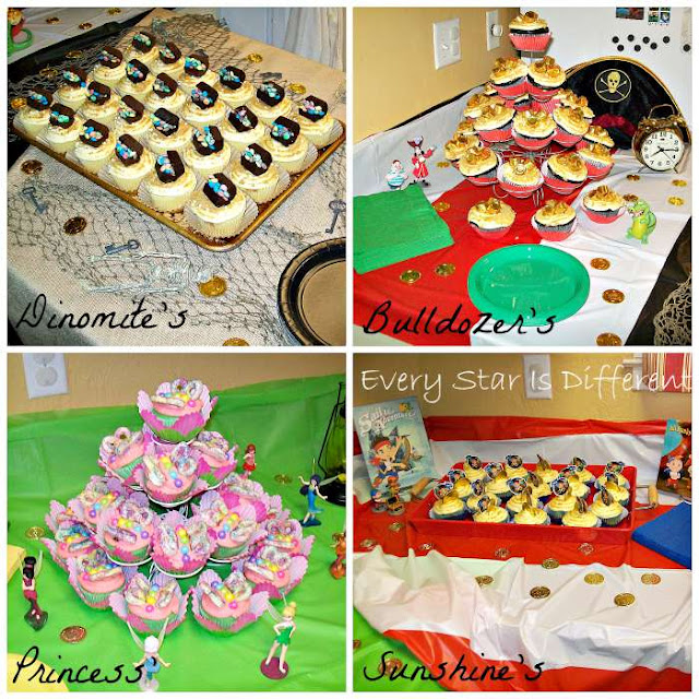 A Pirate Birthday Party Cupcake Buffet