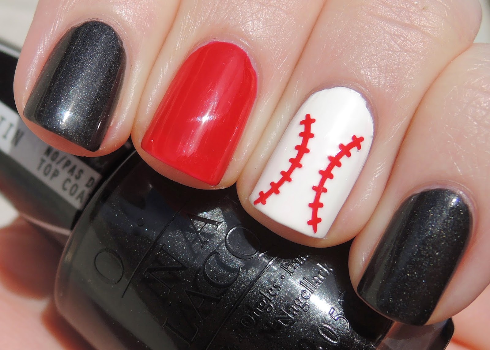 My Life in Polish Baseball Nails!