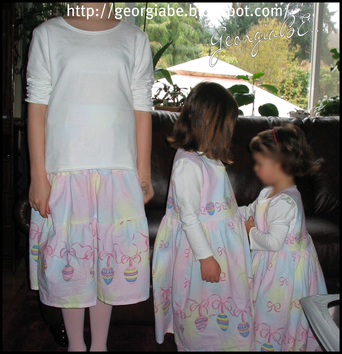 crafty side Easter Egg dresses and skirt