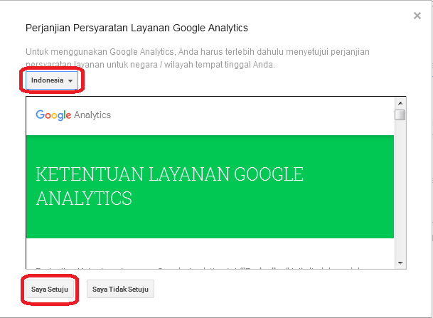 cara paling mudah mendaftarkan blog di google analytics