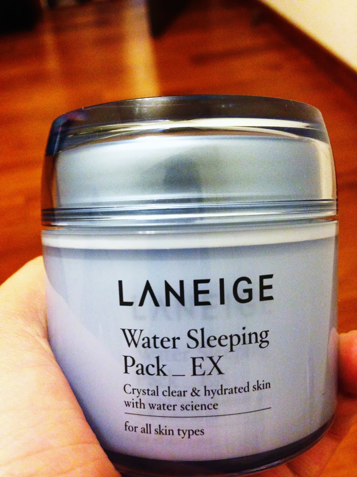Standards Of Beauty PRODUCT REVIEW Laniege Water Sleeping Pack EX