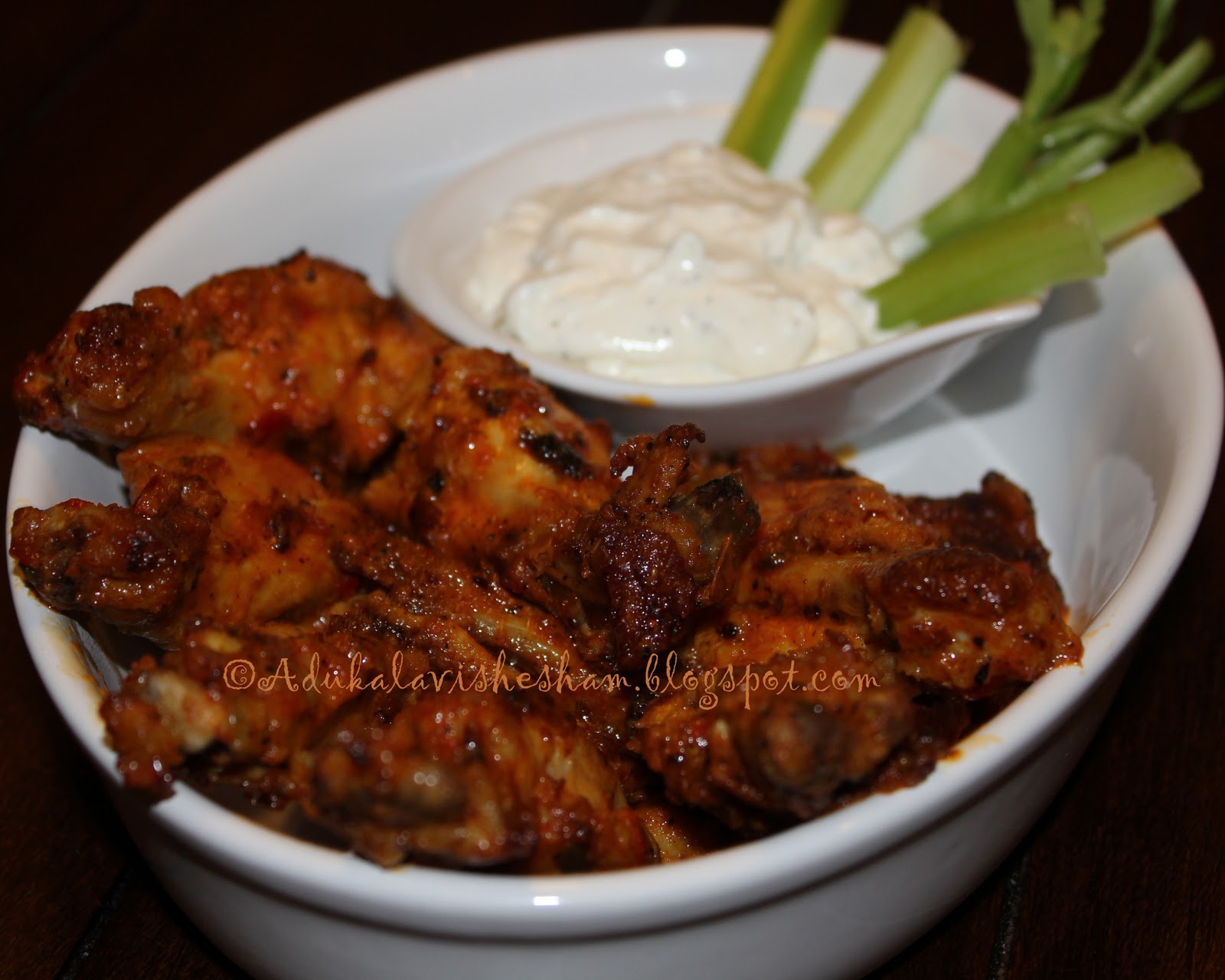 Adukala Vishesham: Hot n Spicy Chicken Wings