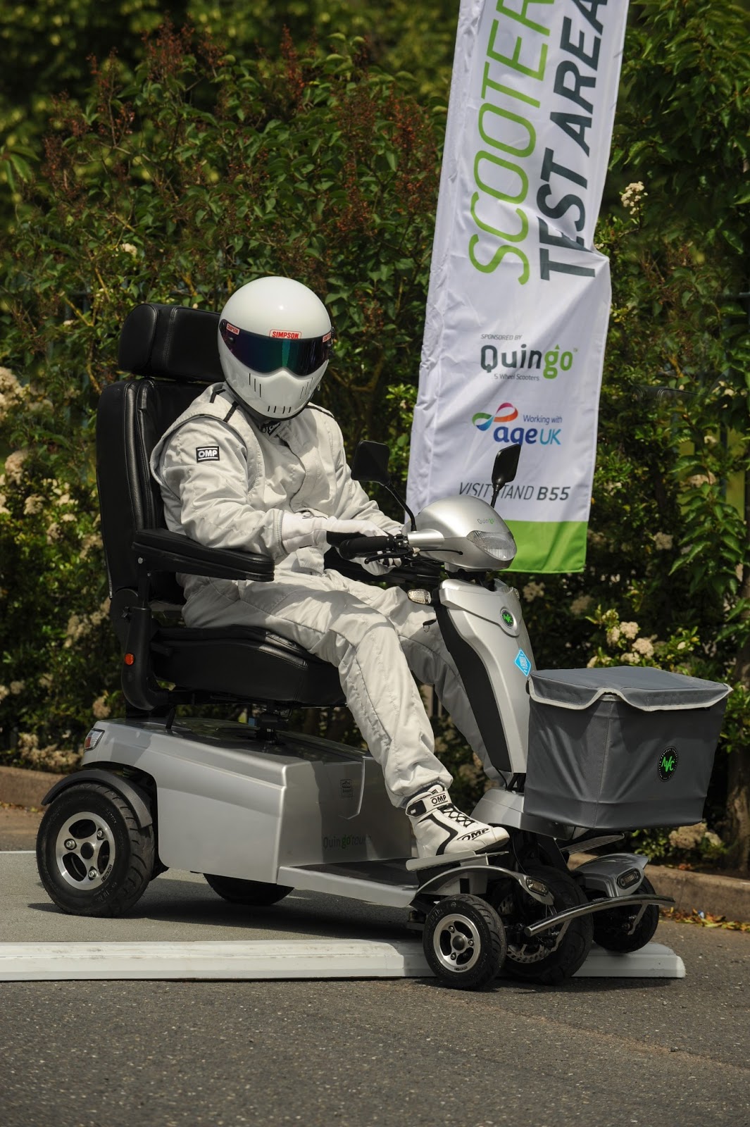 Quingo Mobility Scooters Blog The Stig tests Quingo to its limits!