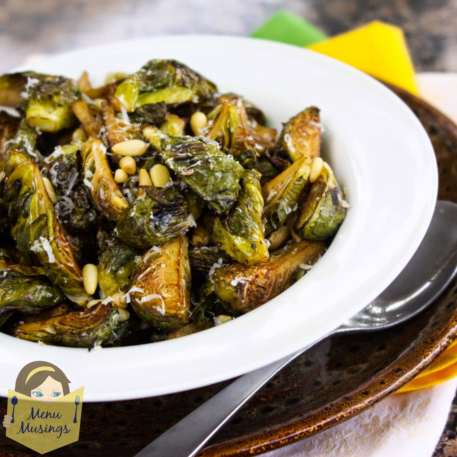 Menu Musings of a Modern American Mom Balsamic Roasted Brussels