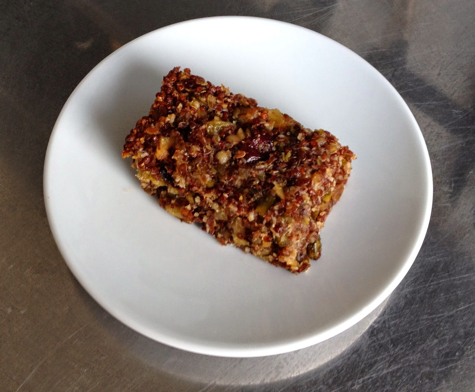 Laura's Gourmandises Glutenfree quinoa and fruit energy bars