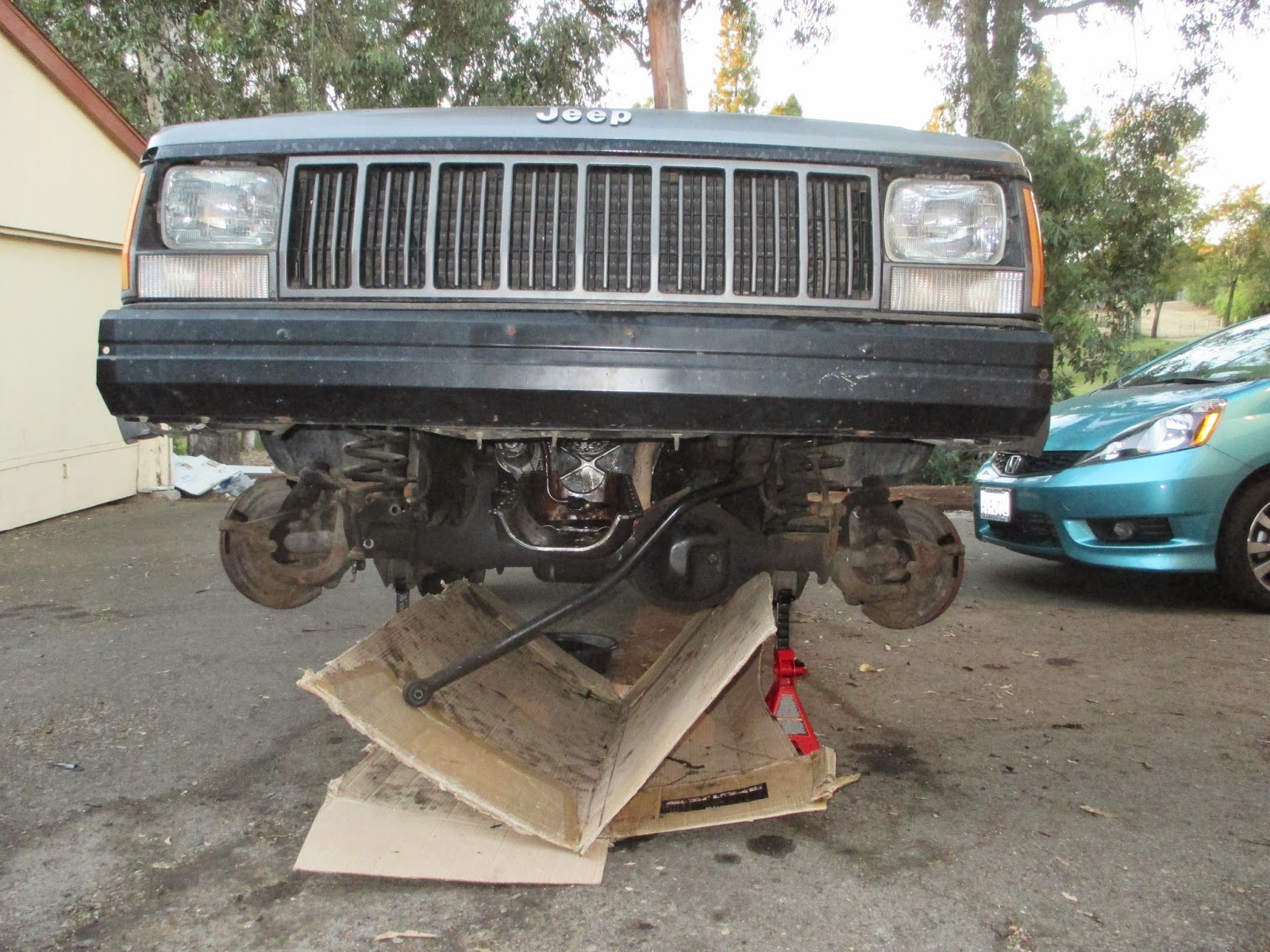 My new old XJ is already a money pit. Now Death Wobble? Jeep