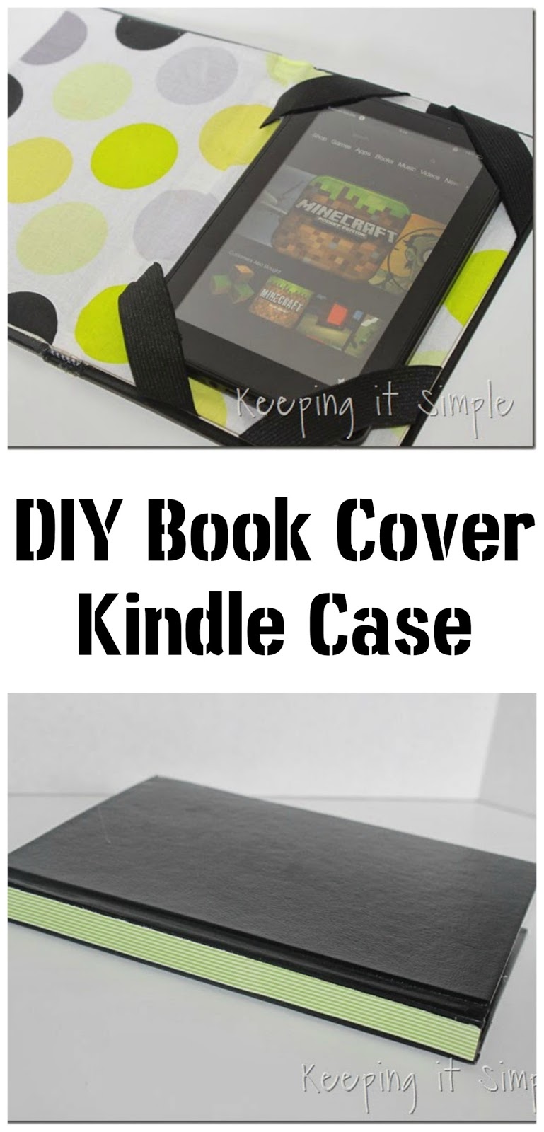 Keeping it Simple Easy Kindle Cover Book Cover Kindle Case