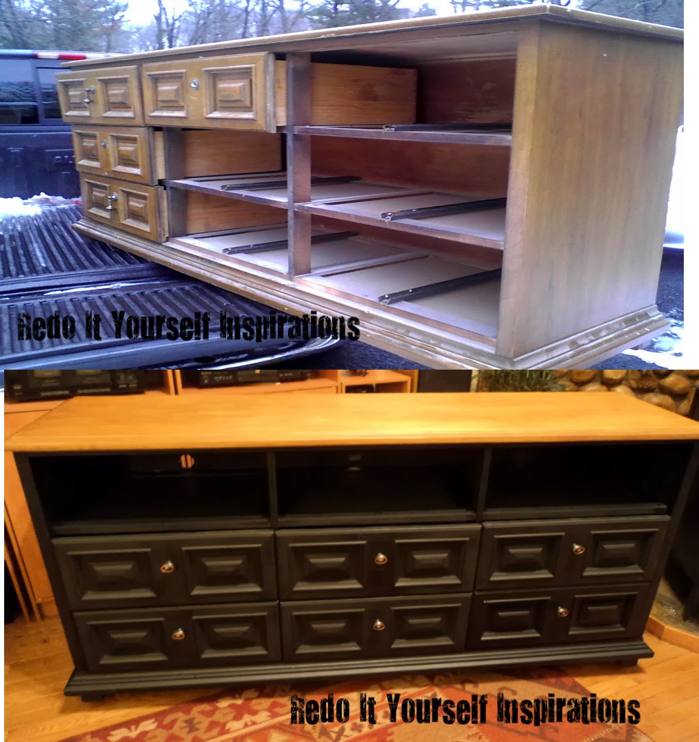 How to turn a Dresser into a Media Center Redo It Yourself