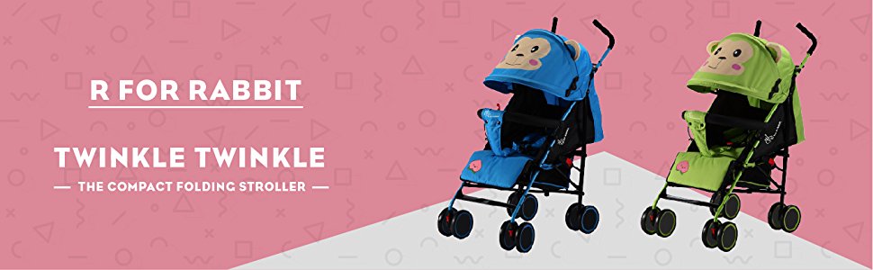 R for Rabbit Twinkle Twinkle - The Compact Folding Stroller