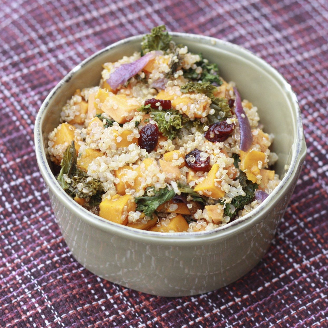 The Sweets Life Quinoa Salad with Sweet Potatoes, Butternut Squash