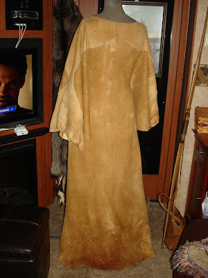 elk hide sleeves cut history stitching