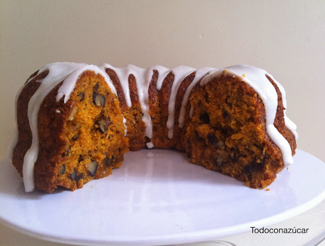 Bizcocho De Zanahoria Y Piña.
