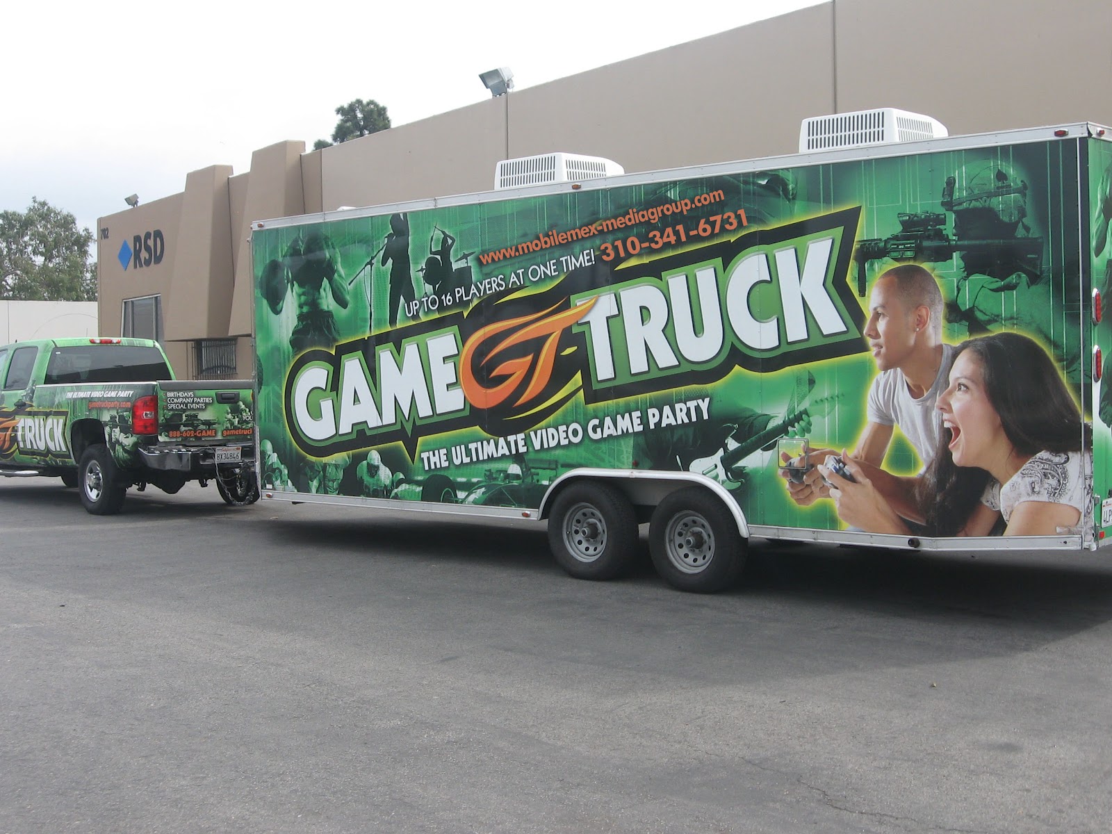 Mobile Video Gaming Truck