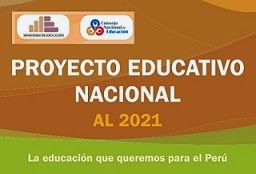 PROYECTO EDUCATIVO NACIONAL