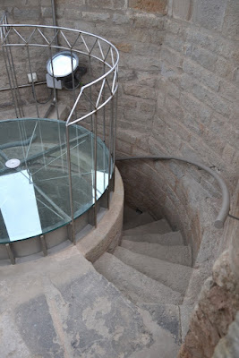 Escaleras de acceso a las terrazas