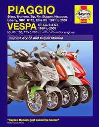 PIAGGIO CARNABY 125 SERVICE MANUAL