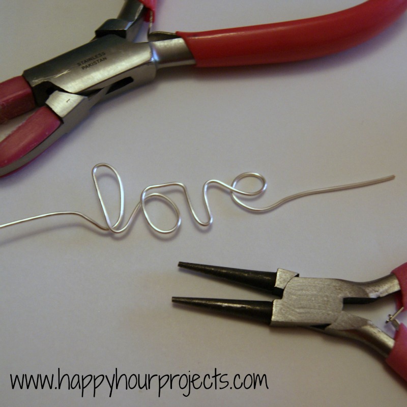 Personalized Wire Photo Holders Happy Hour Projects