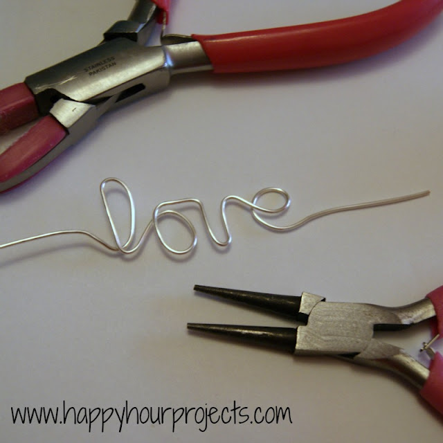 Personalized Wire Photo Holders Happy Hour Projects