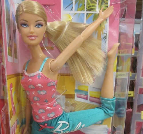 yoga teacher barbie