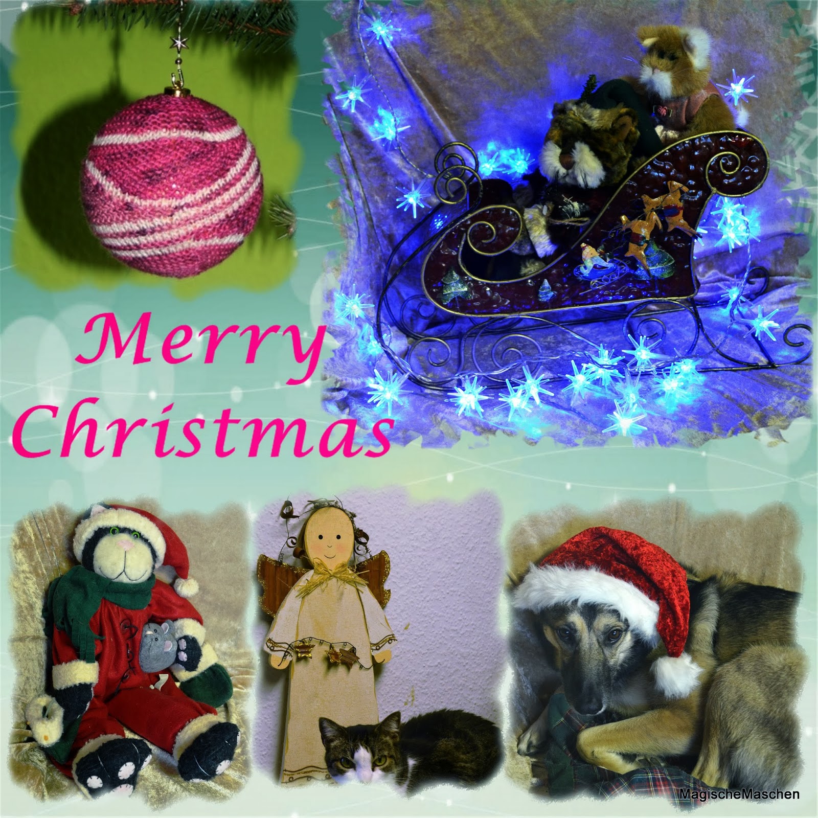 Magische Maschen - Making of: Merry Christmas - Frohe Weihnachten!