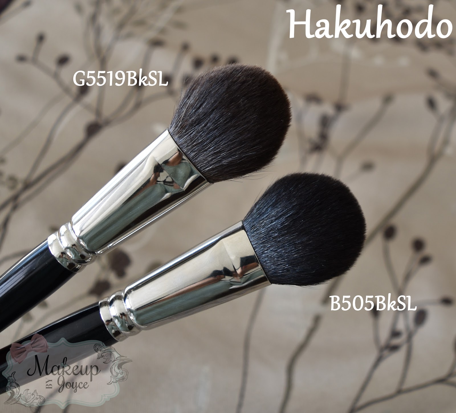 MakeupByJoyce ** ! Overview Hakuhodo Brushes