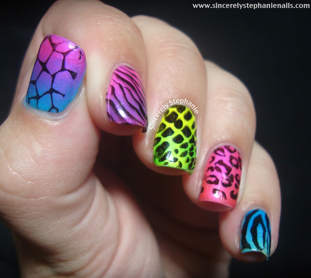 animal print stamping