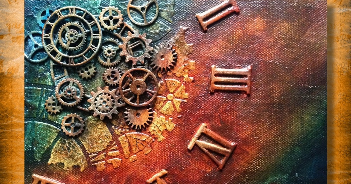 Jools Robertson Clocks Canvas