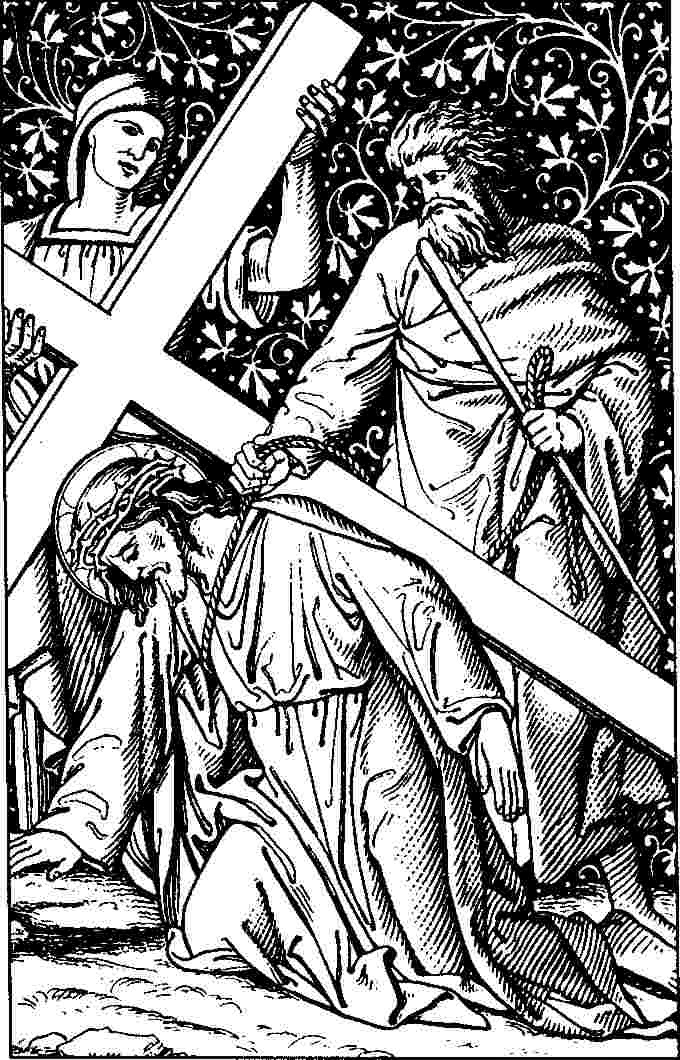 Line Drawing Jesus : Another anglican line drawings stations of the cross